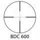Minox ZA 5 HD 2-10x40 w/ BDC 600 Reticle, Black 66411