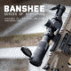 Monstrum Banshee ED 1-10x24mm LPVO 30mm Rifle Scope w/Offset Scope Mount, Second Focal Plane