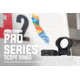 Monstrum Pro Series 7075 Aluminum Scope Rings, 30mm, High Profile, Black, ZS305H