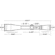 Mueller Optics 8.5-25x44AO Tactical Rifle Scope MT852544