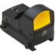 NcSTAR 1x25 Tactical Red Dot Sight w/ On/Off Switch, Ruby Lens, Matte Black DDAB