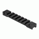 Ncstar 3/8in. Dovetail To Picatinny Rail Adapter Mount/Black/Short MAD3/8PS