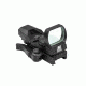 NcStar Blue Rogue 4 Reticle w/ QR Mount, Black 196630