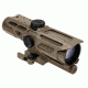 NcSTAR MARK III Gen3 Tactical 3-9x40 Mil Dot Rifle Scope,Mil Dot Reticle,Red/Blue Illimination,Green Lens, Tan, VSTM3940GV3T
