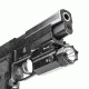 NcSTAR Pistol/Rifle 3W CREE LED QR Strobe Flashlight, 150 Lumens, Black, AQPTF3