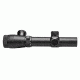 Ncstar Shooter I 1.1-4X24 Full Size Scope/Blue &amp; Red Ill./Mil-Dot/Green Lens, BLACK SEEFM11425G