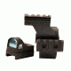 NcSTAR Shotgun Barrel/Mag Tube Micro-Dot/Rail Mount, Black, Mossberg 500/590 MSHBDMOSG