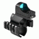 NcSTAR Shotgun Barrel/Mag Tube Micro-Dot/Rail Mount, Black, Mossberg 500/590 MSHBDMOSR