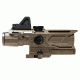 NcSTAR Ultimate Sighting System Gen3 3-9x40 Rifle Scope,Red Micro Dot,P4 Sniper Reticle,Red/Blue Illumination,Green Lens, Tan, VSTP3940GDV3T