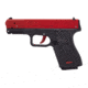NextLevel Training SIRT 115C Optic Ready Slide Compact Laser Training Pistol, G19 MOS, Red Take Up Laser, Red Shot Indicator Laser, Black/Red, 115-S2RORC-00