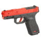 NextLevel Training SIRT 115S Optic Ready Slide Laser Training Pistol, G45/G48 MOS, Red Take Up Laser, Green Shot Indicator Laser, Black/Red, 115S-S2GOR0-00
