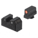 Night Fision Optics Ready Stealth Series Square-Notch Tritium Night Sights