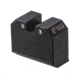 Night Fision Optics Ready Stealth Night Sight Set, Glock 17/19/34 w/ DPP/509t/Romeo Pro, Yellow Front, Black, GLK-001-469-494-YGZG