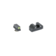 Night Fision Optics Ready Stealth Series Tritium Night Sights, Glock 43/42/43X MOS, Yellow Fluorescent Ring Front, Tritium Rear, Black, GLK-003-220-227-YGZG