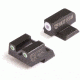 Night Fision Perfect Dot Suppressor Height Night Sight Set w/Front, Square Rear, White Front w/Green Tritium, White Rear w/Green Tr, Canik Suppressor Height TP9SF ELITE/TP9SF/TP9, CNK-028-003-WGWG
