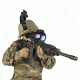 Night Optics Gladius 760 6x Gen 3 Gated + Manual Gain Night Vision Rifle Scope (Filmless) NS-760F3GM