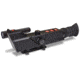 Night Owl Optics NightShot Rifle Scope, 3x40mm, Second Focal Plane, 3 Each in Black and White Reticle, Matte w/ IR850-NS Illuminator, Black, NIGHTSHOTGWP