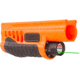 Nightstick Shotgun Forend Light For Mossberg 500/590/Shockwave w/ Green Laser, Less-Lethal Orange, SFL-12GL
