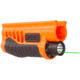 Nightstick Shotgun Forend Light For Remington 870/Tac-14 w/ Green Laser, Less-Lethal Orange, SFL-14GL