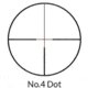 Nikko Stirling Diamond 3-12x56mm Rifle Scope, 30mm Tube, Illuminated German #4 Dot Reticle, Black, ndsi31256