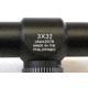 Nikon P-223 3x32 Rifle Scope, Matte Black, w/BDC Carbine Reticle 8496