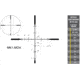 Nikon P-TACTICAL Rifle Scope RIMFIRE 2-7X32 MATTE MK1-MOA, Black, 16528