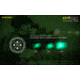 Nitecore CI7 2500 Lumen White and Infrared IR LED Flashlight, Black, 6952506405237