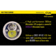 Nitecore CU6 UV and White Dual LED Flashlight, Black, 6952506401239