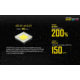 Nitecore EC4GT Flashlight CREE XP-L HI V3 LED, 1000 Lumens, Black/Blue NITECORE-EC4GT-BLUE