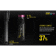 Nitecore EC4GT Flashlight CREE XP-L HI V3 LED, 1000 Lumens, Black/Blue NITECORE-EC4GT-BLUE