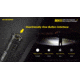 Nitecore MH11 1000 Lumen USB-C Rechargeable Flashlight, Black, 6952506406630
