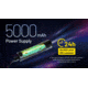 Nitecore MH15 2-in-1 Rechargeable Power Bank/Flashlight, 2000 Lumen, Black, FL-NITE-MH15