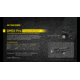 Nitecore MH25 Pro 3300 Lumen Long Throw Rechargeable Hunting Light Kit, Carbon Fiber, MH25PRO-KIT