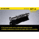 Nitecore MT1A Multi-task 180 Lumen EDC LED Compact Flashlight, Use 1xAA Battery, Black, 6952506400720