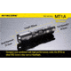 Nitecore MT1A Multi-task 180 Lumen EDC LED Compact Flashlight, Use 1xAA Battery, Black, 6952506400720