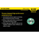 Nitecore NL166 650mAh Rechargeable Li-ion RCR123A 16340 Battery, Yellow, 6952506490318