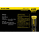 Nitecore NL166 650mAh Rechargeable Li-ion RCR123A 16340 Battery, Yellow, 6952506490318
