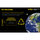 Nitecore NL1665R 650mAh USB Rechargeable 16340 Battery, Yellow, 6952506492411