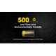 Nitecore NL169 950mAh Rechargeable 16340 Battery, Yellow, BAT-NITE-16340-NL169