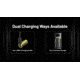 Nitecore NL169R 950mAh USB-C Rechargeable 16340 Battery, Yellow, BAT-NITE-16340-NL169R