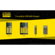 Nitecore NL2150HPR 5000mAh USB-C Rechargeable 15A 21700 Battery, Yellow, 6952506493739