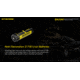 Nitecore NL2150RX 5000mAh USB-C Rechargeable 21700 Battery, Black/Yellow, 6952506495535