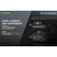 Nitecore NPL20 Compact Rail Mount FlashLight, Black, 6952506404131