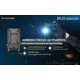 Nitecore NPL20 Compact Rail Mount FlashLight, Black, 6952506404131