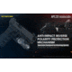 Nitecore NPL20 Compact Rail Mount FlashLight, Black, 6952506404131
