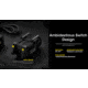 Nitecore NPL25 GL 900 Lumens LED Weapon Light w/Green Laser Sight, Lithium Ion, Black, NPL25 GL