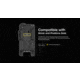 Nitecore NPL25 GL 900 Lumens LED Weapon Light w/Green Laser Sight, Lithium Ion, Black, NPL25 GL
