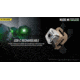 Nitecore NU06 MI Red Green Blue IR Signal and Safety Light, Black, 6952506407248
