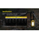 Nitecore NWL20 Rechargeable COB Mechanics Flashlight, 600 Lumens, Black, FL-NITE-NWL20