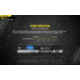 Nitecore R40 v2 1200 Lumen Rechargeable Flashlight Kit, Black, 6952506405992